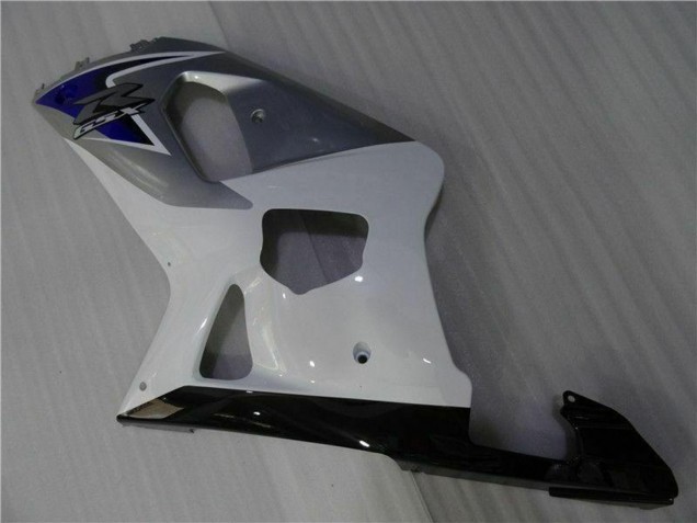 2001-2003 Suzuki GSXR 600/750 Motorcycle Fairings - White Silver Blue Black