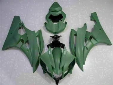2006-2007 Yamaha YZF R6 Motorcycle Fairing - Army Green