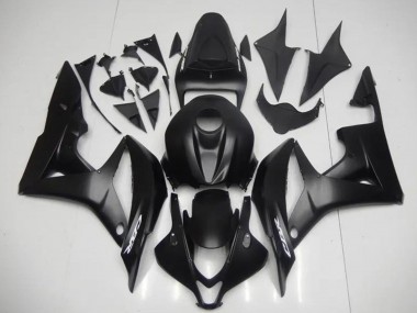 2007-2008 Honda CBR600RR Motorcycle Fairing - Matte Black