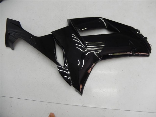 2007-2008 Kawasaki ZX6R Abs Motorcycle Fairing - Glossy Black