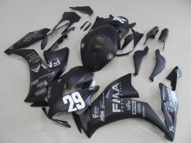 2012-2016 Honda CBR1000RR Motorcycle Fairings - Matte Black Fiaa 29