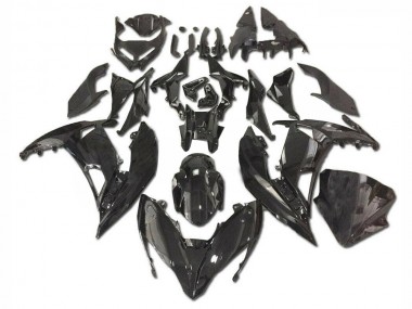 2017-2019 Kawasaki EX650 Motorcycle Fairings - Glossy Black