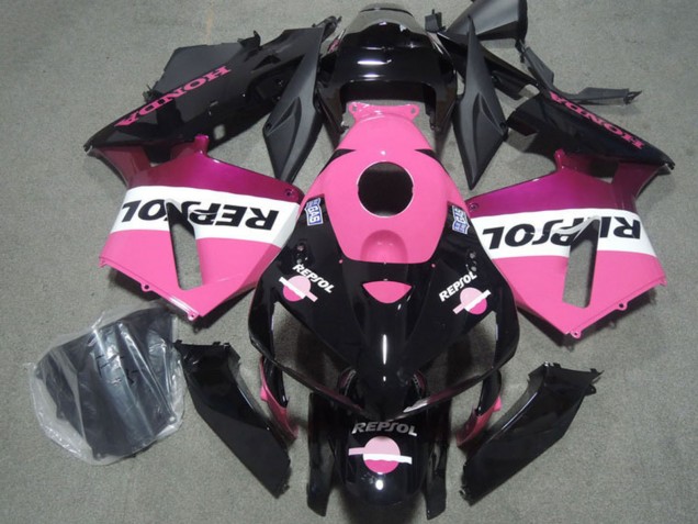 2004-2005 Honda CBR1000RR Motorcycle Fairings - Pink White Glossy Black Repsol