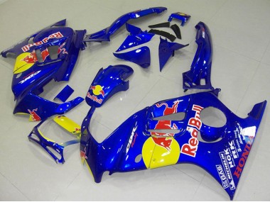 1995-1996 Honda CBR600 F3 Motorcycle Fairings - Blue Yellow Red Bull