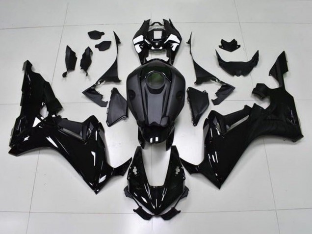 2017-2023 Honda CBR1000RR Motorcycle Fairings - Glossy Black Matte Black
