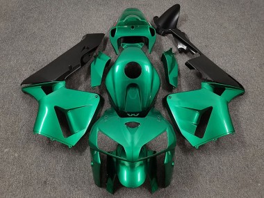 2005-2006 Honda CBR600RR Motorcycle Fairings - Teal CBR Style