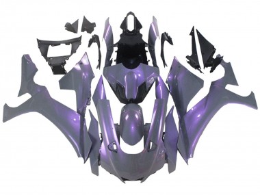 2021-2024 Yamaha YZF R7 Motorcycle Fairings - Chameleon Grey Dazz Pearl Purple