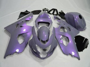 2004-2005 Suzuki GSXR 600 / GSXR 750 Motorcycle Fairings - Chameleon Grey Dazz Pearl Purple