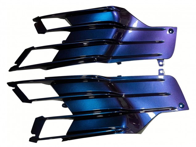 2012-2024 Kawasaki ZX14R ZZR1400 Motorcycle Fairings - Chameleon Blue Purple