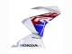 2022 Honda CBR400R Motorcycle Fairing - White Red Blue
