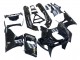 1993-2007 Kawasaki ZZR400 Motorcycle Fairings - Glossy Black Gold Ninja