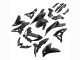 2021-2024 Kawasaki Versys 650 Motorcycle Fairings - Matte Black