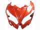 2015-2020 Kawasaki Versys 650 Motorcycle Fairings - Red Matte Black