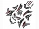 2021-2024 Kawasaki Versys 650 Motorcycle Fairings - Grey Red Black