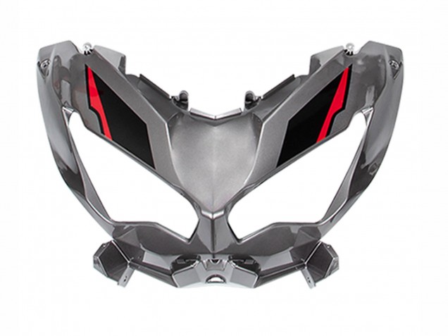 2021-2024 Kawasaki Versys 650 Motorcycle Fairings - Grey Red Black