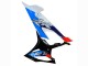 2019-2022 BMW S1000RR Motorcycle Fairings - Black Red Blue White