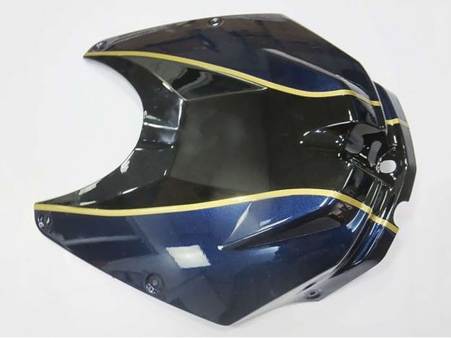 2009-2014 BMW S1000RR Motorcycle Fairings - Silver Blue Glossy Black