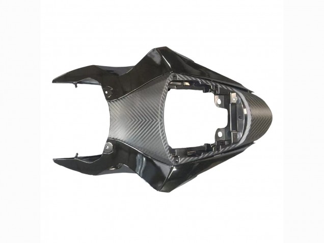 2011-2024 Suzuki GSXR 600 / GSXR 750 Motorcycle Fairings - Matte Black Glossy Black White Decal