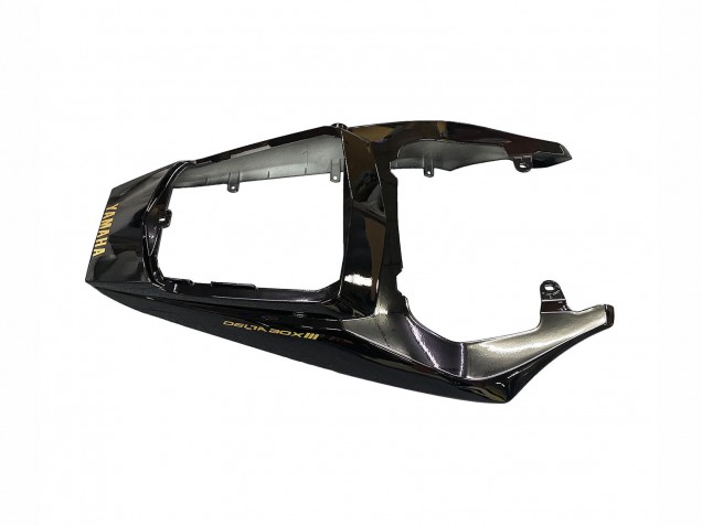 2006-2009 Yamaha YZF R6S Motorcycle Fairings - Glossy Black Gold Decals