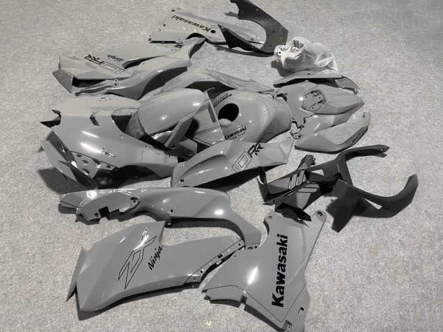 2021-2026 Kawasaki ZX10R Motorcycle Fairings - Grey Ninja