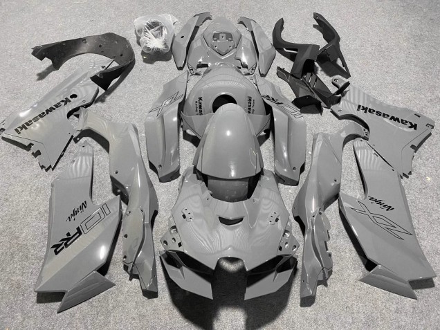 2021-2026 Kawasaki ZX10R Motorcycle Fairings - Grey Ninja