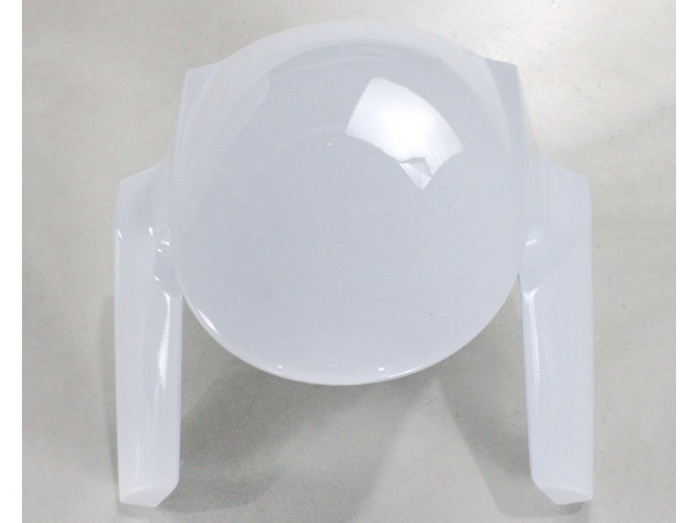 2009-2012 Kawasaki ZX6R Motorcycle Fairings - White Black Ninja