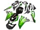 2012-2018 Aprilia RS4 50 125 Motorcycle Fairings - White Green Glossy Black