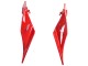 2012-2018 Aprilia RS4 50 125 Motorcycle Fairings - Red Glossy Black