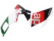 2012-2018 Aprilia RS4 50 125 Motorcycle Fairings - White Red Green Glossy Black
