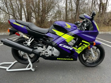 1995-1996 Honda CBR600 F3 Motorcycle Fairings - Blue Neon Yellow