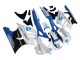 1997-1998 Honda CBR600 F3 Motorcycle Fairings - White Blue Glossy Black