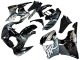 1992-1993 Honda CBR900RR 893 Motorcycle Fairings - Silver Glossy Black
