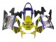 2002-2003 Honda CBR900RR 954 Motorcycle Fairings - Blue Yellow Glossy Black Red Nastro Azzurro 46