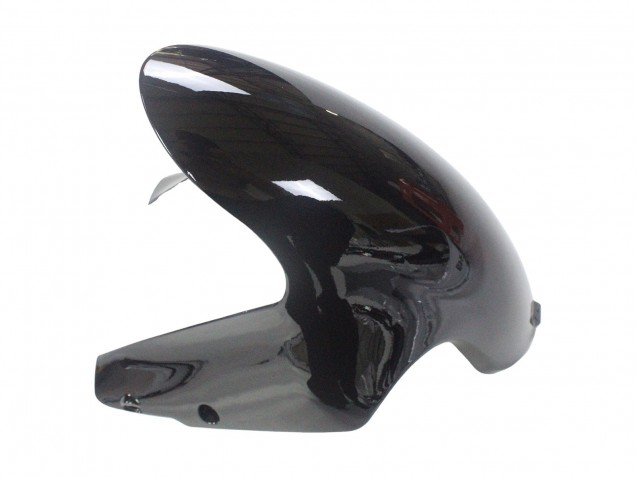 2007-2014 Ducati 848/1098/1198 Motorcycle Fairings - White Glossy Black Corse