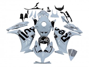 2012-2016 Honda CBR1000RR Motorcycle Fairings - Light Grey Glossy Black Red Bull