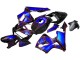 2005-2006 Honda CBR600RR Motorcycle Fairings - Blue Black with Red Line