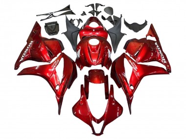 2009-2012 Honda CBR600RR Motorcycle Fairings - Red Racing