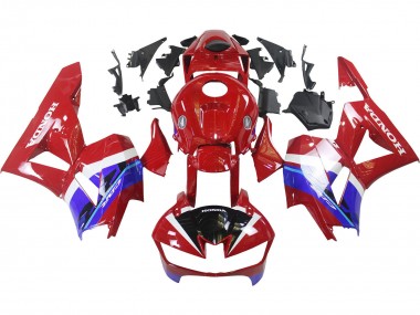 2013-2023 Honda CBR600RR Motorcycle Fairings - Red Blue