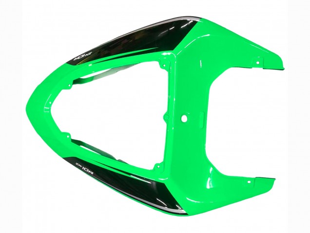 2006-2007 Kawasaki ZX10R Motorcycle Fairing Kits - Green White Black