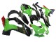 2021-2026 Kawasaki ZX10R Motorcycle Fairing - Green Black Red Honeycomb