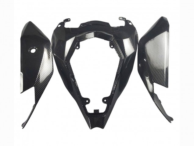 2021-2026 Kawasaki ZX10R Motorcycle Fairings - Black Carbon Fiber