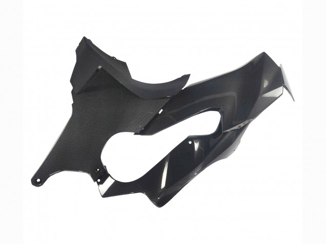 2021-2026 Kawasaki ZX10R Motorcycle Fairings - Black Carbon Fiber