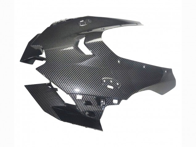 2021-2026 Kawasaki ZX10R Motorcycle Fairings - Black Carbon Fiber