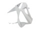 2003-2004 Kawasaki ZX6R Motorcycle Fairings - White Black Decals