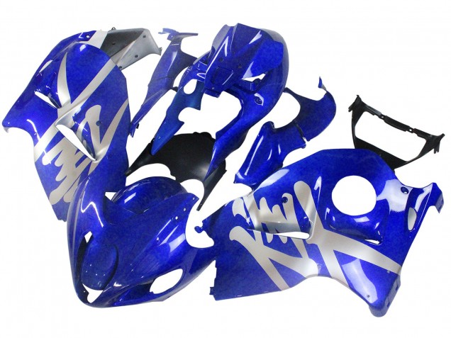 1996-2007 Suzuki GSXR 1300 Hayabusa Motorcycle Fairings - Glossy Blue