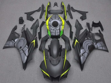 2019-2021 Yamaha YZF R3/R25 Motorcycle Fairings - Yellow Grey Matte Black