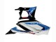 2022-2024 Yamaha YZF R3/R25 Motorcycle Fairings - White Blue Red Black