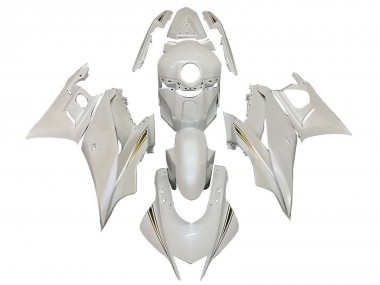 2022-2024 Yamaha YZF R3/R25 Motorcycle Fairings - White Gold