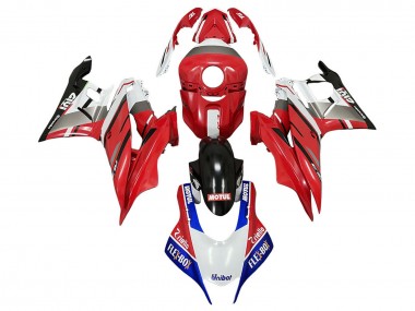 2022-2024 Yamaha YZF R3/R25 Motorcycle Fairings - White Red Blue Black Motul Flex Box Givi Unubat