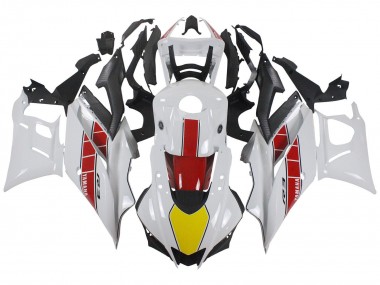 2022-2024 Yamaha YZF R3/R25 Motorcycle Fairings - White Red Yellow Black